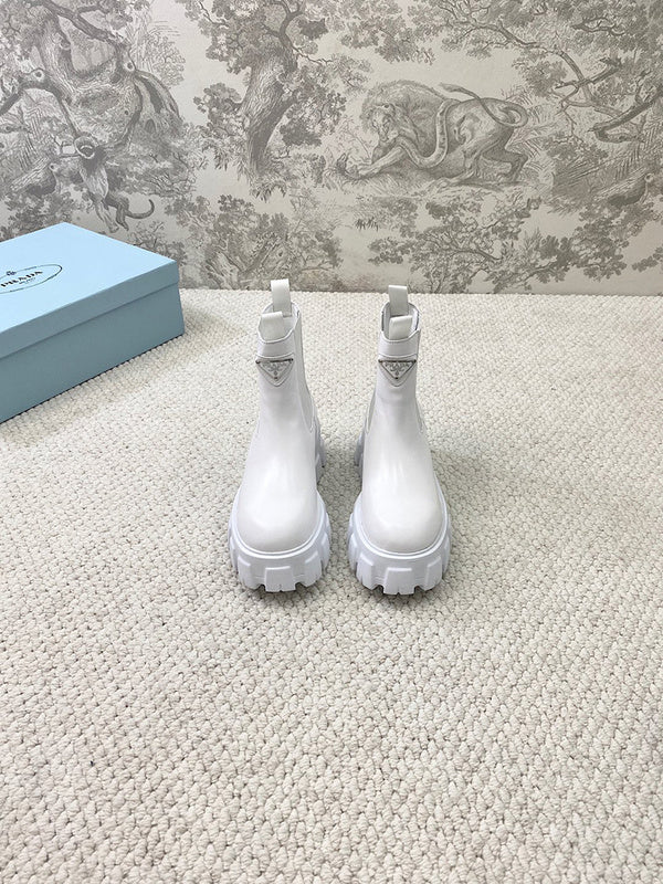 Prada shoes front view designer style