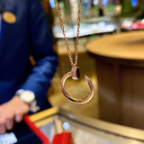 Side view of Cartier unisex jewelry piece
