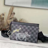 Interior view of premium signature women's handbag – women's statement bag