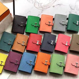 Side view of modernist structured handbag