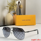 Front view of Louis Vuitton unisex sunglasses