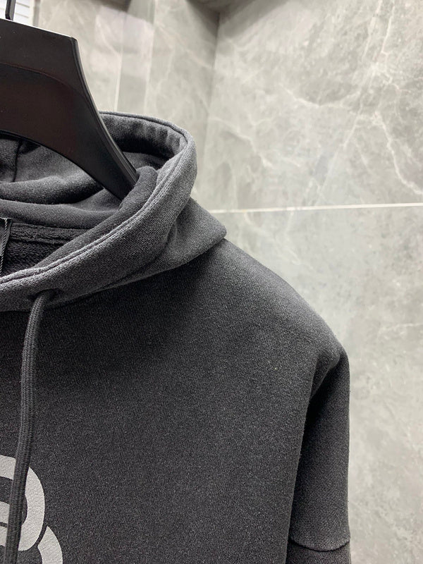 Close-up of Balenciaga designer clothing craftsmanship