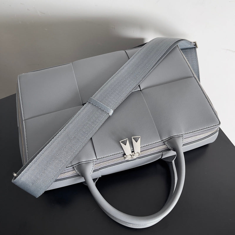 Statement Faux Leather Handbag - Modern Structured Build | Women's Fashion Handbag #1583 - hardware and detail close-up (image 5) of designer-inspired handbag