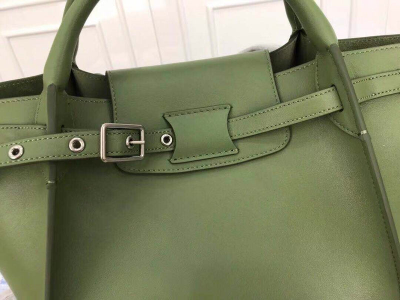 Top view of refined modern women's handbag – women's statement bag