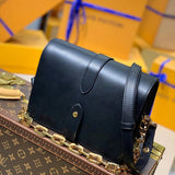 Close-up detail of chic sleek women's handbag – women's luxury accessory