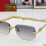 Front view of Cartier unisex sunglasses