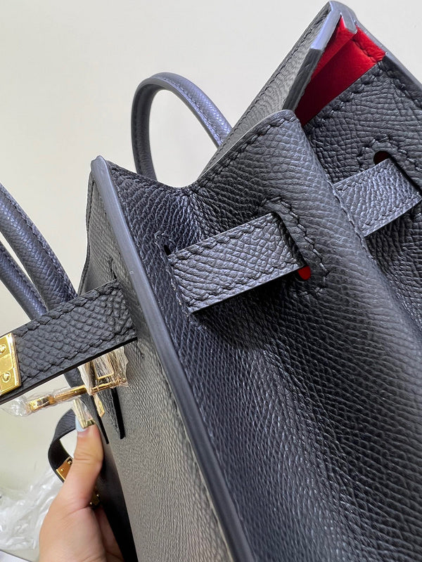 Interior view of clean-lined premium bag