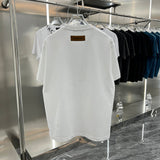 Back view of Louis Vuitton cotton t-shirt with relaxed-fit cut