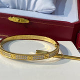 Front view of Cartier unisex jewelry piece