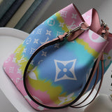 Interior view of sleek modern women's handbag – women's statement bag