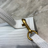 Sophisticated Faux Leather Handbag - Premium Craftsmanship Detailing | Women's Fashion Handbag #844 - texture close-up (image 9) of designer-inspired handbag
