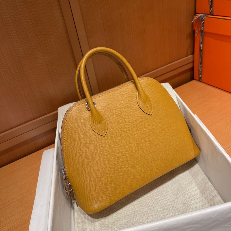 Statement handbag styled for everyday wear