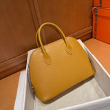 Statement handbag styled for everyday wear