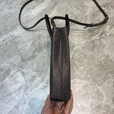 Understated Faux Leather Handbag - Refined Silhouette | Women's Statement Accessory #1058 - back view (image 4) of designer-inspired handbag