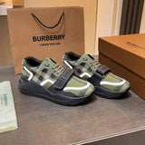 Burberry Burgundy Ankle Strap Heels - Front View