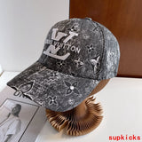 Side view of Louis Vuitton unisex cap