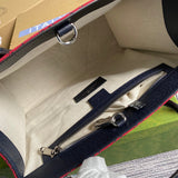 Side profile of modern elevated women's handbag – women's everyday handbag