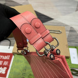 Close-up detail of everyday-luxe modern women's handbag – women's luxury handbag