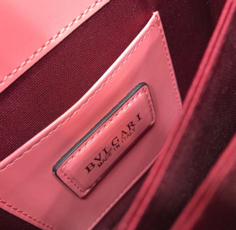 Polished Vegan Leather Handbag - Signature Hardware Accents | Women's Everyday Carry Handbag #1760 - texture close-up (image 9) of designer-inspired handbag