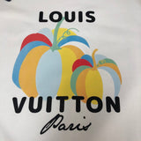 Flat lay presentation of Louis Vuitton luxury clothing with relaxed-fit cut