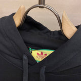 Close-up detail shot of Gucci luxury clothing with label-forward styling