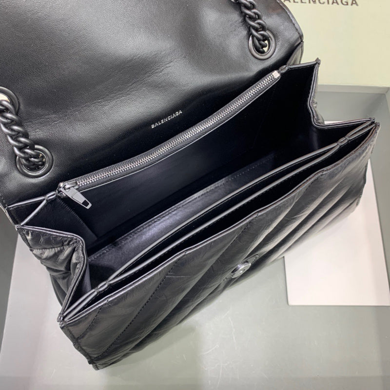 Structured Premium PU Leather Handbag - Sleek Minimalist Lines | Women's Fashion Handbag #277 - alternate angle view (image 8) of designer-inspired handbag