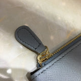 Polished Faux Leather Handbag - Sleek Minimalist Lines | Women's Luxury Handbag #1030 - styled full view (image 7) of designer-inspired handbag