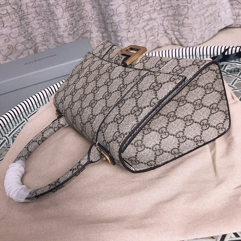 Styled lifestyle shot of signature refined women's handbag – women's premium purse