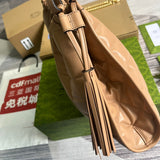 Top view of everyday-luxe structured women's handbag – women's designer-style accessory