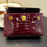 Close-up detail of balanced bag design