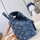  Timeless crossbody bag carried on shoulder