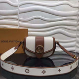 Side profile of structured chic women's handbag – women's luxury handbag