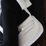 Close-up detail of effortless bag design