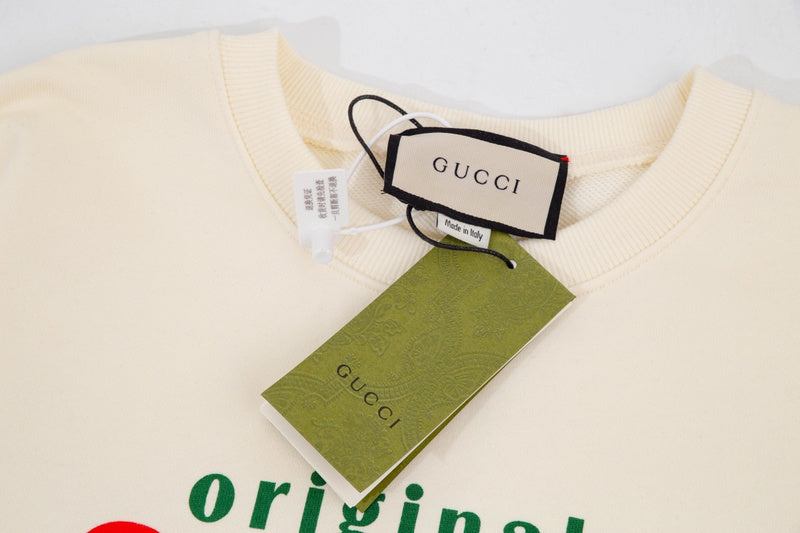 Full styled look of Gucci luxury clothing with contemporary cut