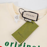 Full styled look of Gucci luxury clothing with contemporary cut
