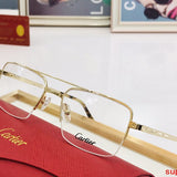 Angled view of Cartier unisex sunglasses