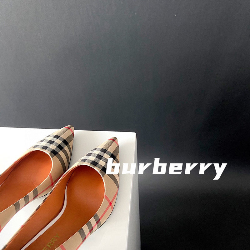 Burberry shoes Style 345 - back heel detail