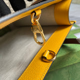 Side profile of polished chic women's handbag – women's luxury handbag
