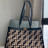 Ziva's Charm handbag – side angle view (41cm*16cm*29.5cm)