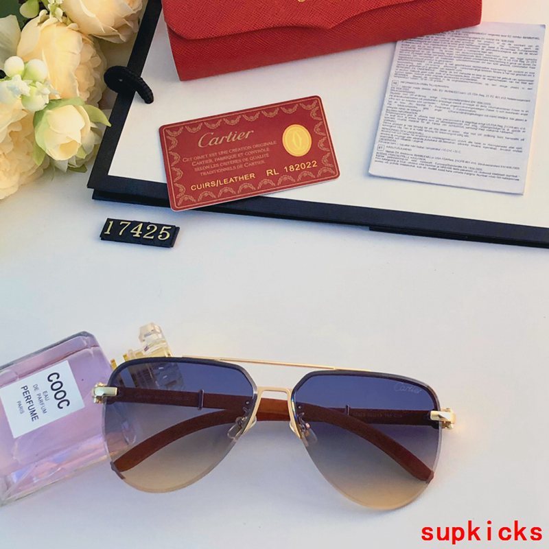 Front view of Cartier unisex sunglasses