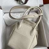 Polished bag shown from front angle