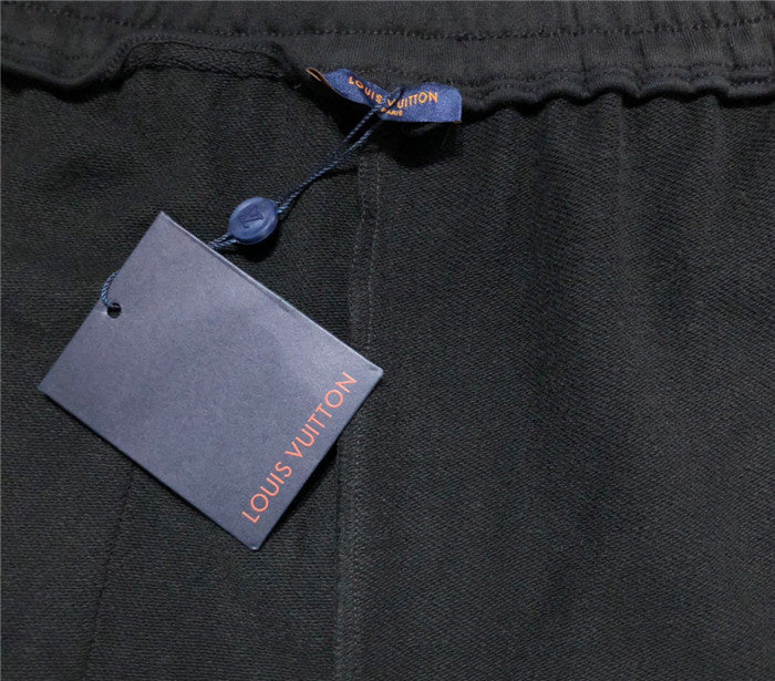 Front view of Louis Vuitton cotton t-shirt with label-forward styling