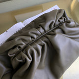 Bold Vegan Leather Handbag - Signature Hardware Accents | Women's Designer-Inspired Purse #1751 - styled full view (image 7) of designer-inspired handbag
