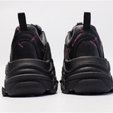 Contemporary Vegan Leather Shoes - All-Day Comfort Design | Women's Premium Footwear #128 - texture close-up (image 9) of designer-inspired shoes