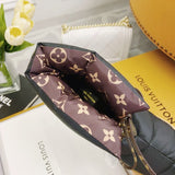 Louis Vuitton luxury shoes detail shot