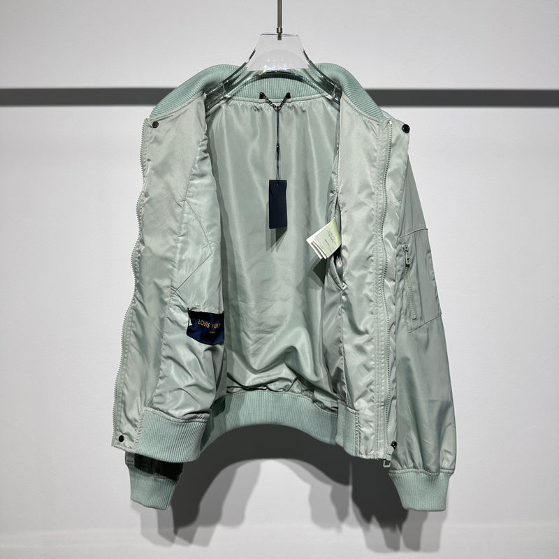 Side profile of Louis Vuitton luxury clothing with everyday silhouette