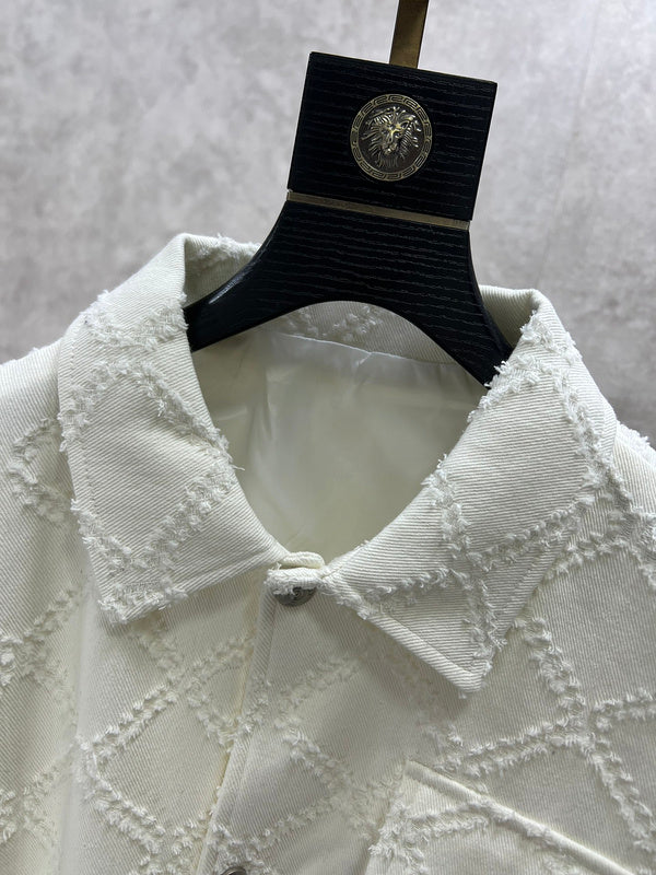Burberry clothing close-up — premium authentic designer style