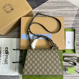 Interior view of structured classic women's handbag – women's premium purse