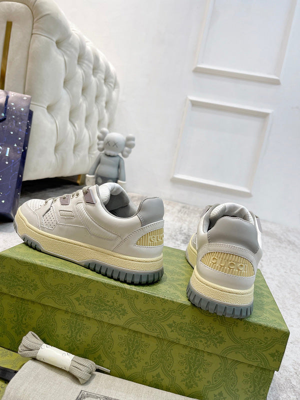 Gucci classic monochrome luxury sneakers view 4 low-top design