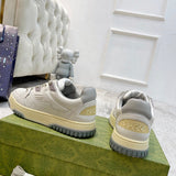 Gucci classic monochrome luxury sneakers view 4 low-top design
